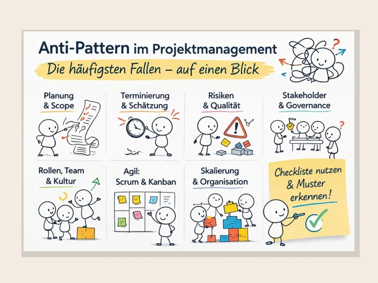 Typische Muster erkennen, die Projekte ausbremsen: Anti-Pattern im Projektmanagement